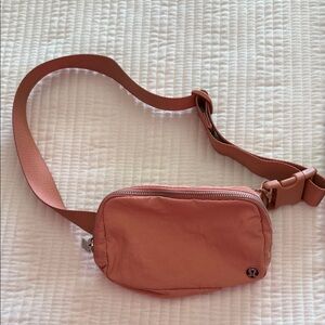lululemon coral belt bag